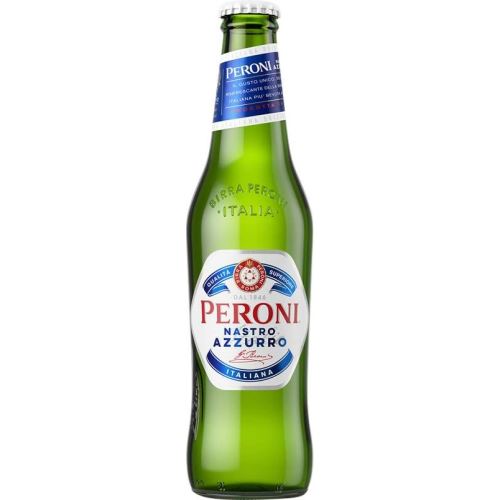 Peroni  Nastro Azzuro pivo  Světlý ležák 5,14%  330ml sklo Itálie