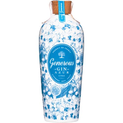 Gin Generous AZUR  citrus  40% 0,7 l Francie