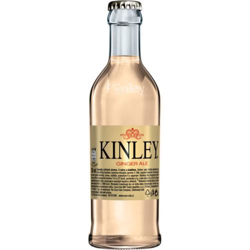 Kinley limonáda Ginger Ale 0,25 l sklo