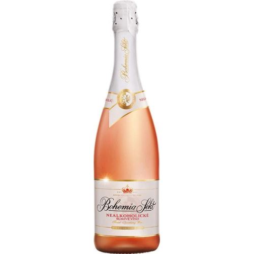 Sekt Bohemia nealko ROSE 0,75 l