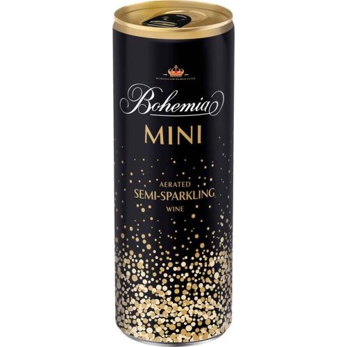 Sekt Bohemia Mini 10% 250ml plech