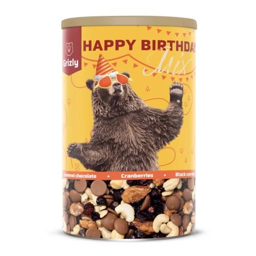 Narozeninový mix 450g Grizly
