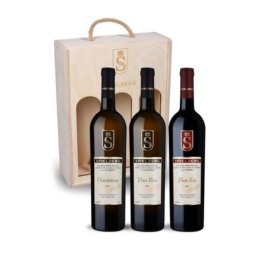 Spielberg Chadronnay, Pinot Noir, Pinot Blanc PS 3x0,75 l BOX