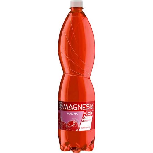 Magnesia RED Minerální voda malina jemně perlivá 1,5l PET