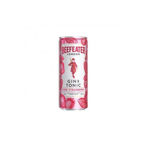 Gin Beefeater&tonic pink 4,9% 0,25 l plech Anglie