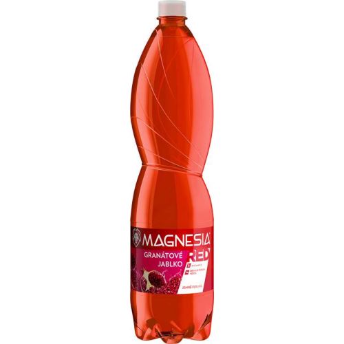 Magnesia Red Minerální voda granátové jablko jemně perlivá 1,5l PET
