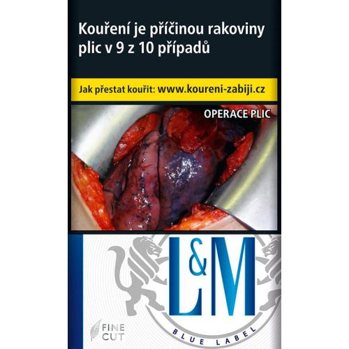 LM blue /173,-/cigarety/U