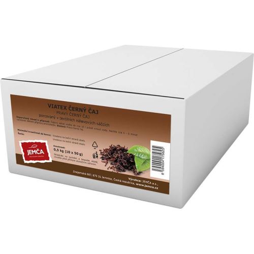 Čaj Viatex černý 10x50g