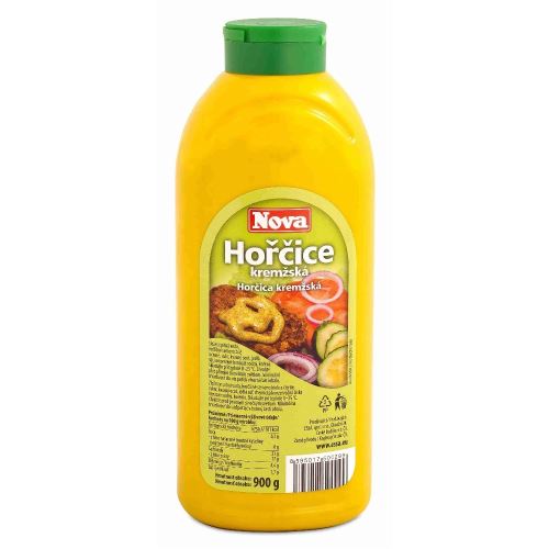 Hořčice kremžská  900g  plast