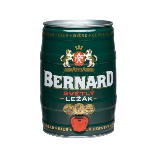 Bernard sv. ležák 11°  5 l soudek