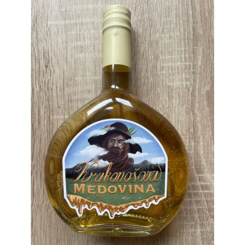Medovina Krkonošská slza 15% 0,5 l