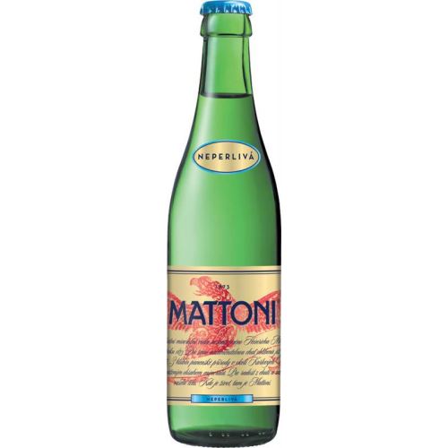 Mattoni 0,33 l  neperlivá, sklo