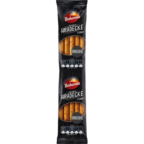 Tyčinky hradecké ďábelské 100g Bohemina/30ks/
