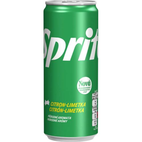 Sprite 0,33 l plech