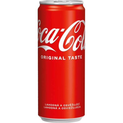 Coca Cola 0,33 l plech