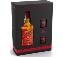 Whiskey Jack Daniel's FIRE 35% 0,7 l + 2ks sklo krabička