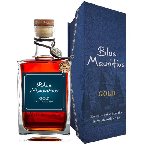Rum Blue Mauritius 40% 0,7 l LUX krabička Mauritius (1)
