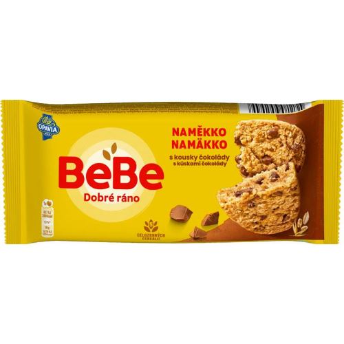 Sušenky BEBE Dobré ráno Sušenky Naměkko s kousky čokolády 50g