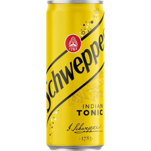Tonic Schweppes 0,33 l plech