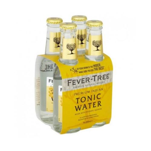 Fever Tree tonic Indian 4x 0,2l
