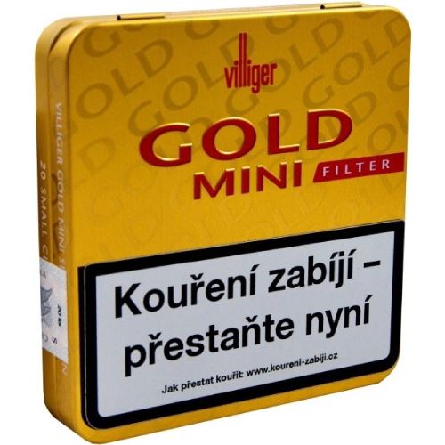 Doutník Villiger Gold mini filter 20ks