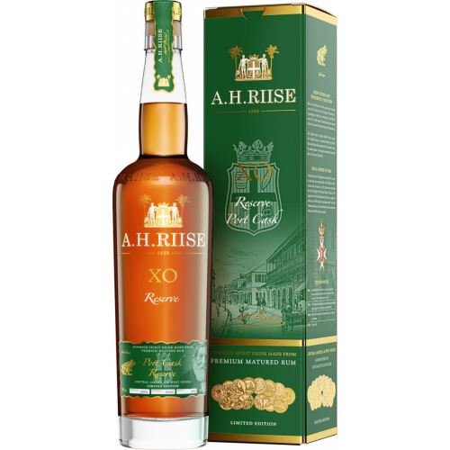 Rum A.H. RIISE XO Port Cask 45% 0,7l krabička Panenské ostr.
