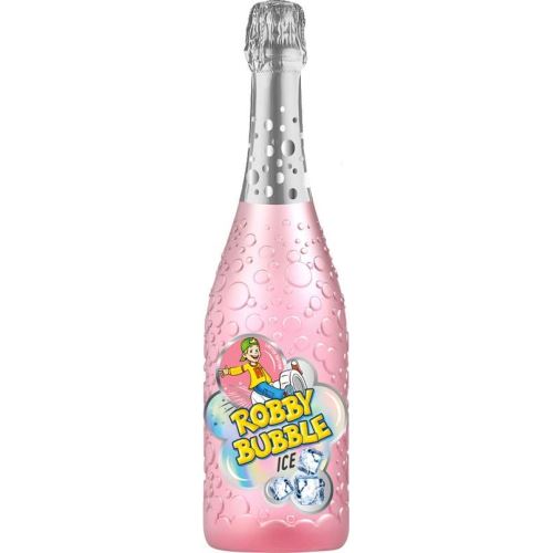 Sekt dětský nealko Robby Bubble Ice Pink 750ml