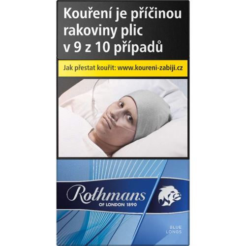 Rothmans Long Blue /167,-/cigarety U