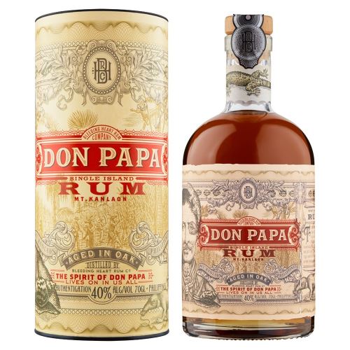 Rum Don Papa 7let Single Island 40% 0,7 l Tuba Filipíny