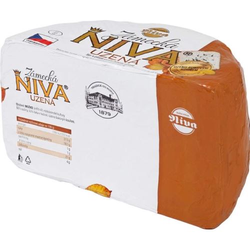 Sýr Niva uzená  plísňový půlválec