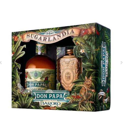 Don Papa 40% 0,7 l BAROKO + placatka Filipíny