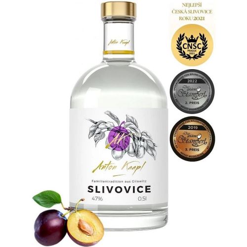 Slivovice 47% 0,5 l Anton Kaapl