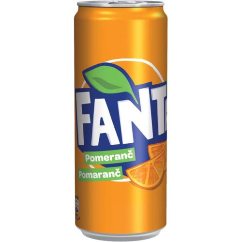 Fanta pomeranč 0,33 l plech