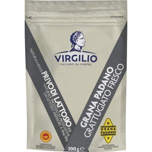 Sýr Parmezán Grana Padano sýr strouhaný 100g Virgilio