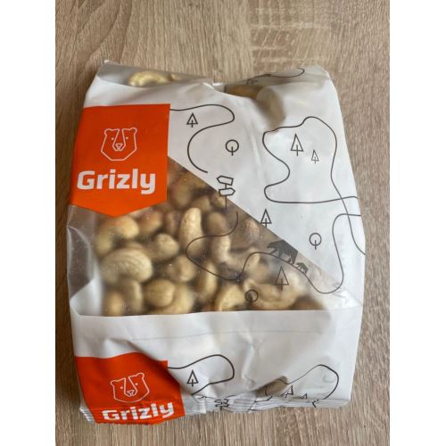 Kešu natural WW320 premium 500g Grizly