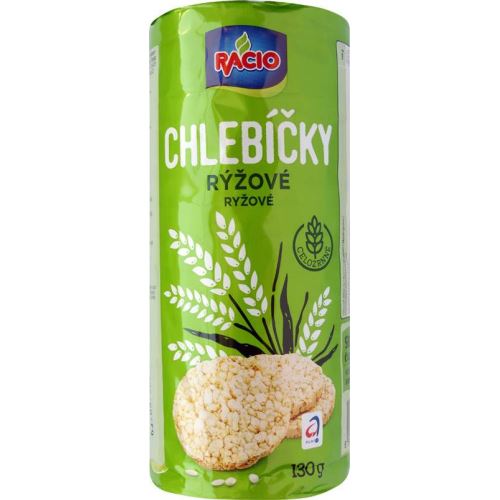 Chlebíčky RACIO rýžové  130g