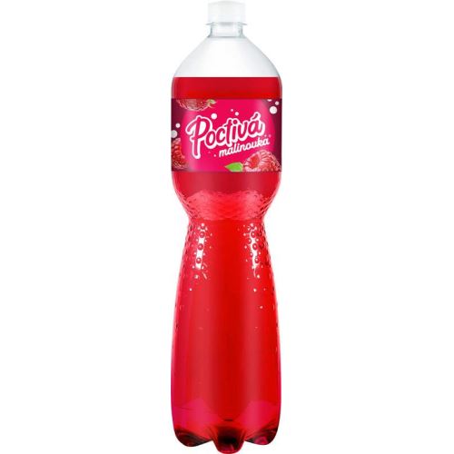 Poděbradka Poctivá Limonáda malinovka 1,5l PET