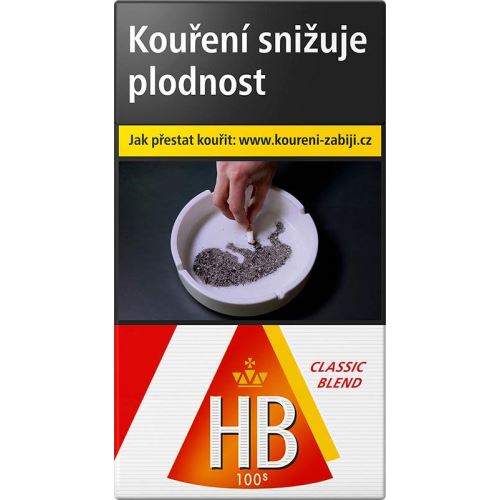 HB 100 red /166,-/cigarety/U