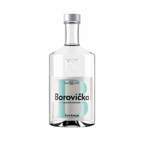 Borovička 45% 0,5 l ŽUFÁNEK
