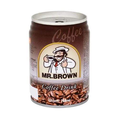Ledová káva MR.BROWN 0,24 l plech více druhů