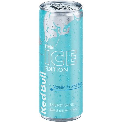 Red Bull Energetický nápoj Vanilla+Iced Berry 250ml plech