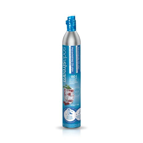 Sodastream bombička Výměnný Plyn CO2 se závitem/modrá/