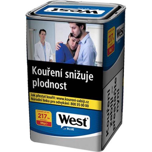 West blue 98g tabák dóza