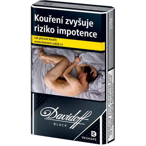Davidoff Reshape Black /170,-/cigarety/U