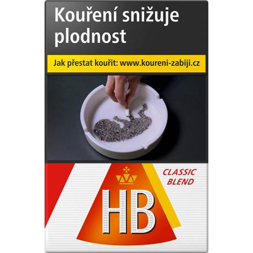 HB red/161,-/cigarety/U