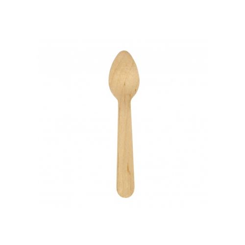Kávová lžička DŘEVĚNÁ 11cm 100ks