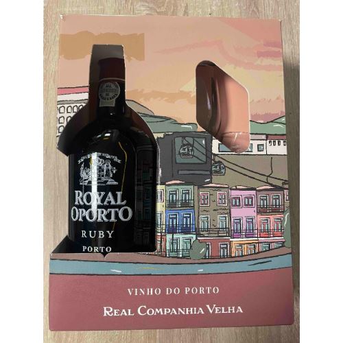 Royal Oporto Ruby 19% 0,75 l + 2x sklo Portugalsko