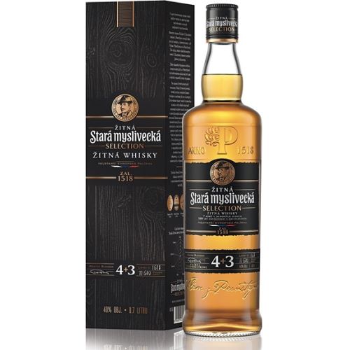 Stará myslivecká whisky 7let SELECTION 40%  0,7 l krabička