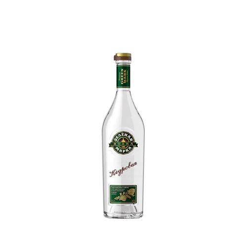 Vodka Zelyonaya Marka Kedrovaya (cedrová) 40% 0,5 l