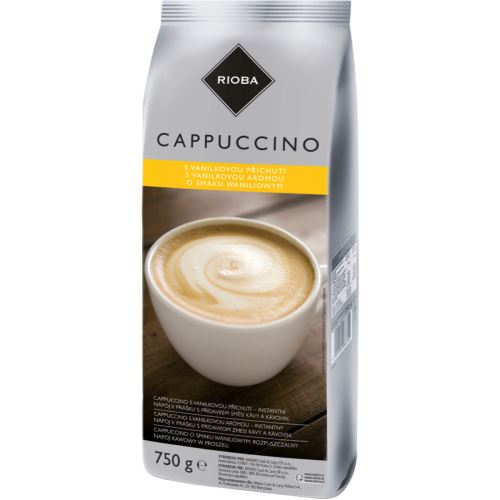 Cappuccino vanilka 750g Rioba
